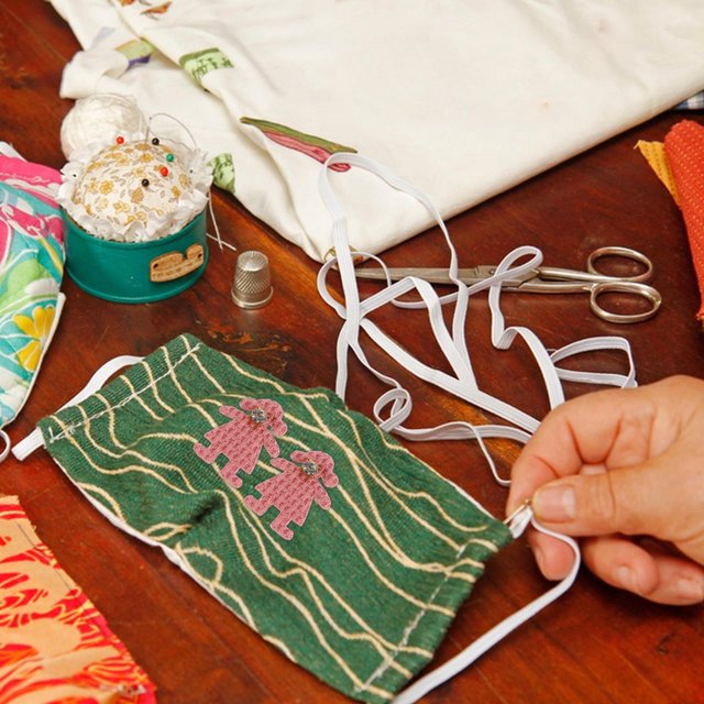 unbranded 50Ud De Tela Con Para Manualidades DIY Con De Oso Y Duradero