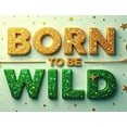 thumbnail image 4 of LUUFILx Born to be Wild Backdrop Banner Party Decorations Jungle Theme Birthday Photo Booth Background Celebration Props Event Supplies Festive Decor, 4 of 8