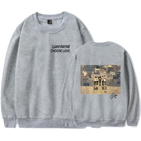 Liam Payne Choose Love sweatshirt Payne Tribute sweater capless crewneck sweater hip hop pullovers