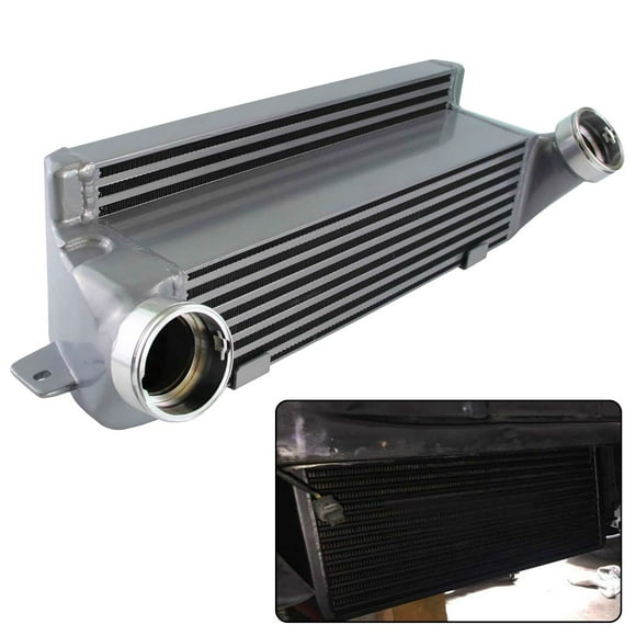 PKSABB Intercooler for BMW 325d/330d/335d E90 E91 E92 E93 Diesel 2005-2013 (Silver)