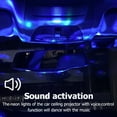 thumbnail image 6 of Wekvgz USB LED Rotating Star Night Light Lamp, Car Interior Roof Projector Light Decor, 4 Colors, 9 Lighting Effects, 6 of 8