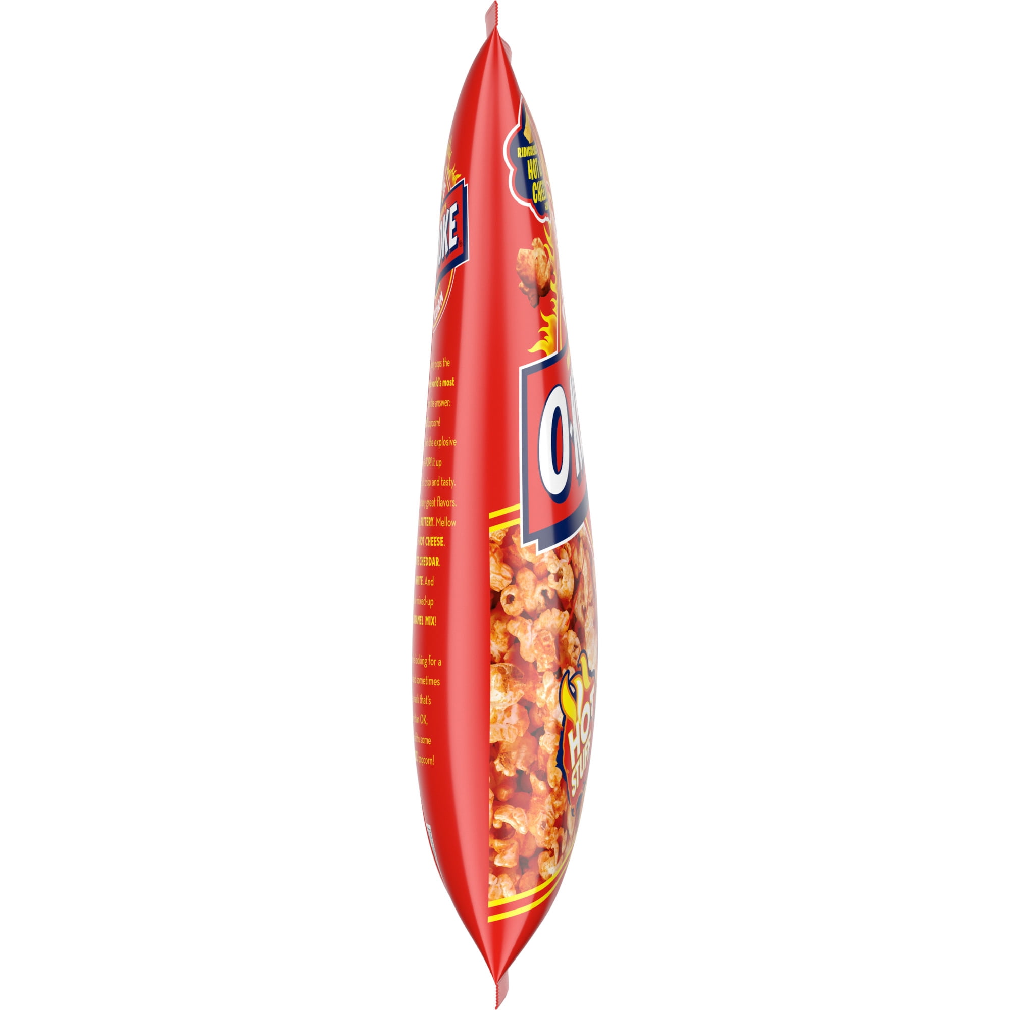 (2 pack) O-Ke-Doke Popcorn, Hot Stuff Cheese Popcorn, 7.5 oz Bag