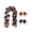 #3, variant on OAVQHLG3B 39 inch Black Maple Leaf Garland,Halloween Garland Maple Leaves Fall Leaves Hanging Vines Halloween Thanksgiving Decor for Home Table Front Porch