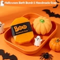 thumbnail image 6 of Boo Basket Stuffers for Women, 8 Pcs Halloween Gifts for Women Adults Teens Girls with Cup, Bracelet, Socks, Bath Ball and Candle, Pumpkin Halloween Personal Care Orange, 6 of 8