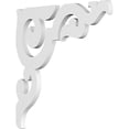 thumbnail image 2 of Ekena Millwork BKTP01X12X12RO Rotherham Bracket - 0.62 x 12 x 12 in., 2 of 4