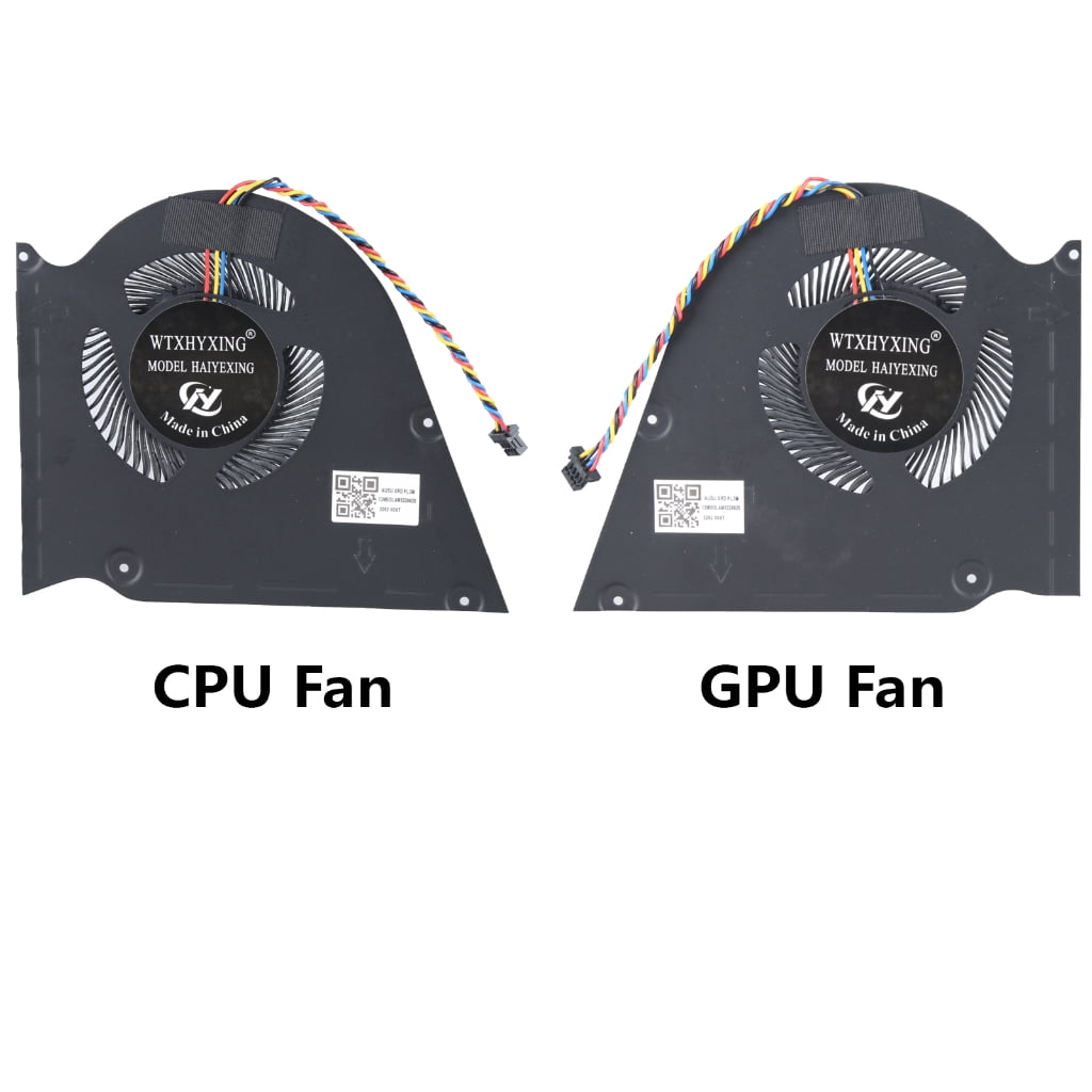 CPU GPU Fan Laptops Cooling Fan DC12V 4Pin 4wires Coolers Fan for Zephyrus S GX531 GX531GM GX531GX Laptops Part