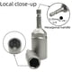 thumbnail image 1 of Taladro eléctrico de 8 mm con cabeza de enchufe y llave de tuercas hexagonales de 5,5 mm para destornillador eléctrico, 1 of 3