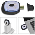 thumbnail image 3 of KAIYANG Gorro de punto con 4 luces LED recargables por USB para pesca nocturna de otoño e invierno (naranja), 3 of 5