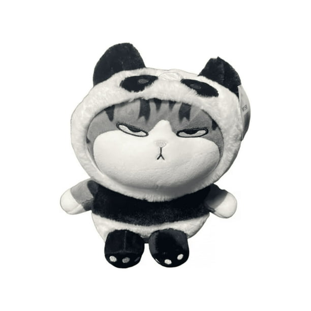 Peluche Gato Panda Enojado Fabricación Nacional Sofdesk Gato Panda
