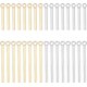 thumbnail image 1 of Dijes de barra de acero inoxidable, colgantes de metal liso, para hacer tú mismo, para hacer joyas., 1 of 9