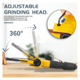 thumbnail image 4 of Air Belt Sander 1/4" Inlet Air Angle Grinding Sanding Belt Compressor Sanding Pneumatic Tool Polishing Rust Removal ,Wide Use, 4 of 6