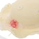 thumbnail image 5 of 2Pcs Bolso de moda Niños Daisy Sun Hat Niñas Verano Playa Sombrero Wave Sombrero de paja Topee Niños Sombrero y bolso para niñas (Blanco lechoso), 5 of 6