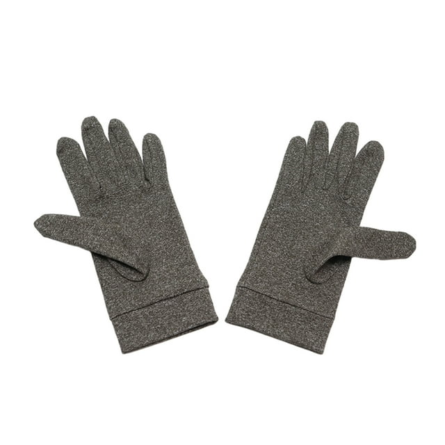 Qarigey Manténgase cómodo y cálido, guantes de invierno multifuncionales, guantes térmicos para ciclismo, guantes cálidos de invierno guantes y mitones Ceniza de cáñamo SG