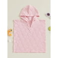 thumbnail image 4 of BemeyourBBs Toddler Baby Girl Boy Swim Cover Up Summer Beach Swimsuit Coverups Newborn Baby Poncho Seashell Pattern Hooded Infant Bathing Suit Cover Up One Piece Swimsuits, 4 of 9