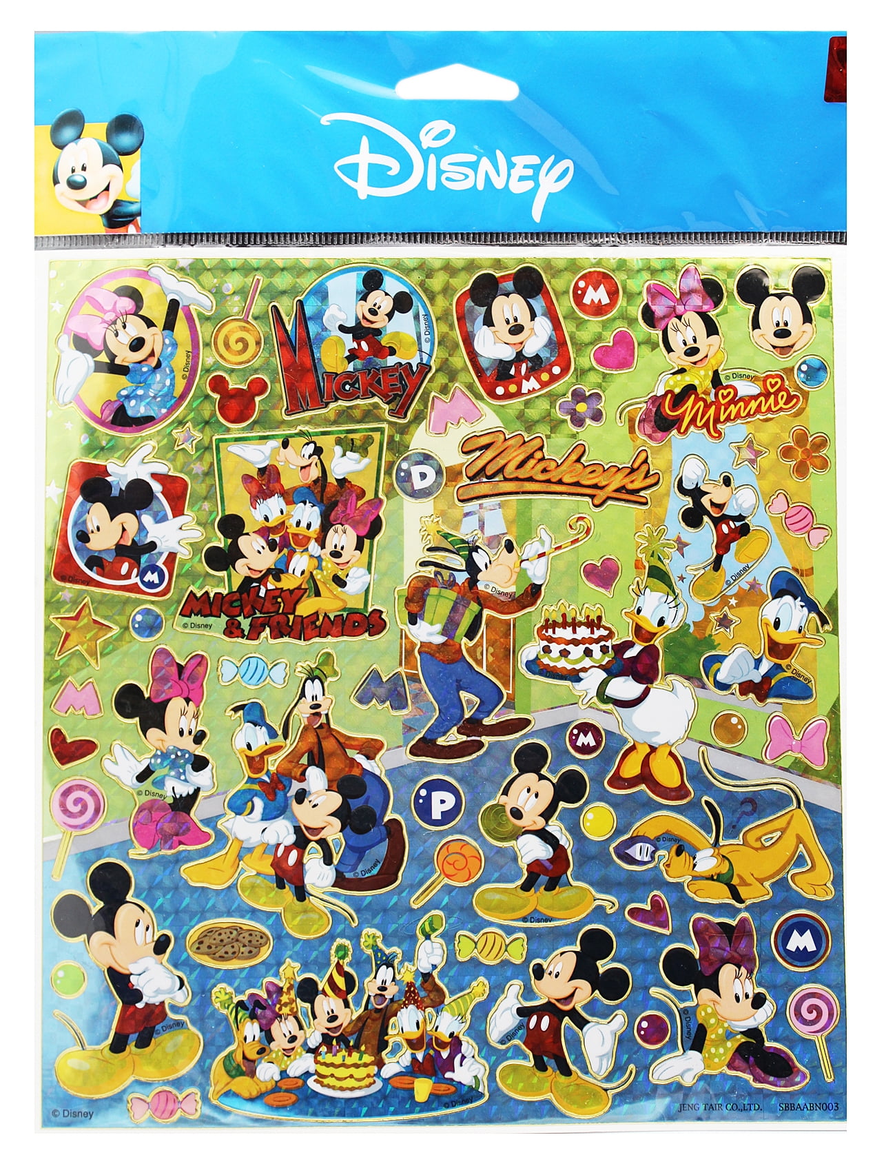 Disney Mickey Mouse and Friends Character 12 Premium Quality Party Favor 
