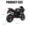 thumbnail image 3 of Floseru 50CC Mini Motorcycle for Kids, 4-Stroke Mini Dirt Bike, Gas Power Pocket Rocket Bike, Miniature Kid Dirt Bike, Up t25MPH, Max Load 330Lbs Plus Quality Improvement, 3 of 9