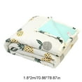 thumbnail image 5 of 1*Summer Quilt Feel You Pineapple Bedding Duvet Set Queen Size Cute Fruit Decorated Summer Cool Quilt Girls Boys Modern Microfiber Quilt Air Conditioned Summer Cool Quilt Blanket, 5 of 8