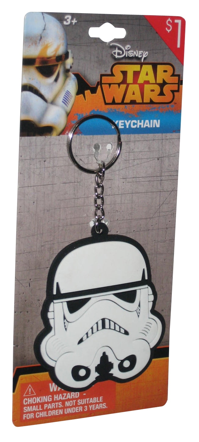 Star Wars Stormtrooper Rubber Keychain Figures 1" 