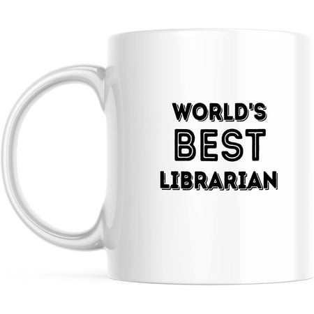 

Custom World s Best Librarian Coffee Mug Cup Gift 11oz