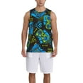 thumbnail image 6 of Rocae Play Game for Men's Basketball Jersey Lightweight and Breathable Athletic Tank Top,Quick-Drying Sports Jersey X-Large, 6 of 9