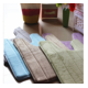 thumbnail image 2 of Alfombra de baño con contorno de espuma viscoelástica, en forma de U, antideslizante, absorbente, gruesa, suave, lavable, para baño, lavabo, inodoro (20" x 24", gris) Xemadio HMYH131-3, 2 of 2