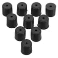 thumbnail image 1 of OFFIGAM 10Pcs Round Black Rubber Bumpers Stability Protection for Rice Cooker Slow Cooker and Chair Feet, 1 of 6