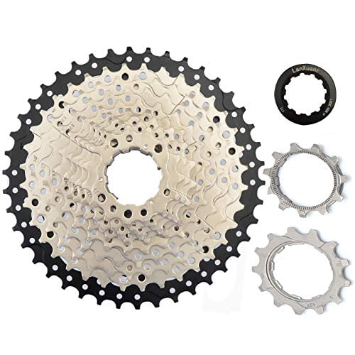 LANXUANR 9 Speed Mountain Bicycle Cassette Fit for MTB Bike Road Bicycle，Super Light 