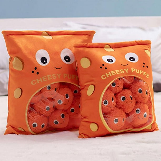 Plush cheesy puffs discount