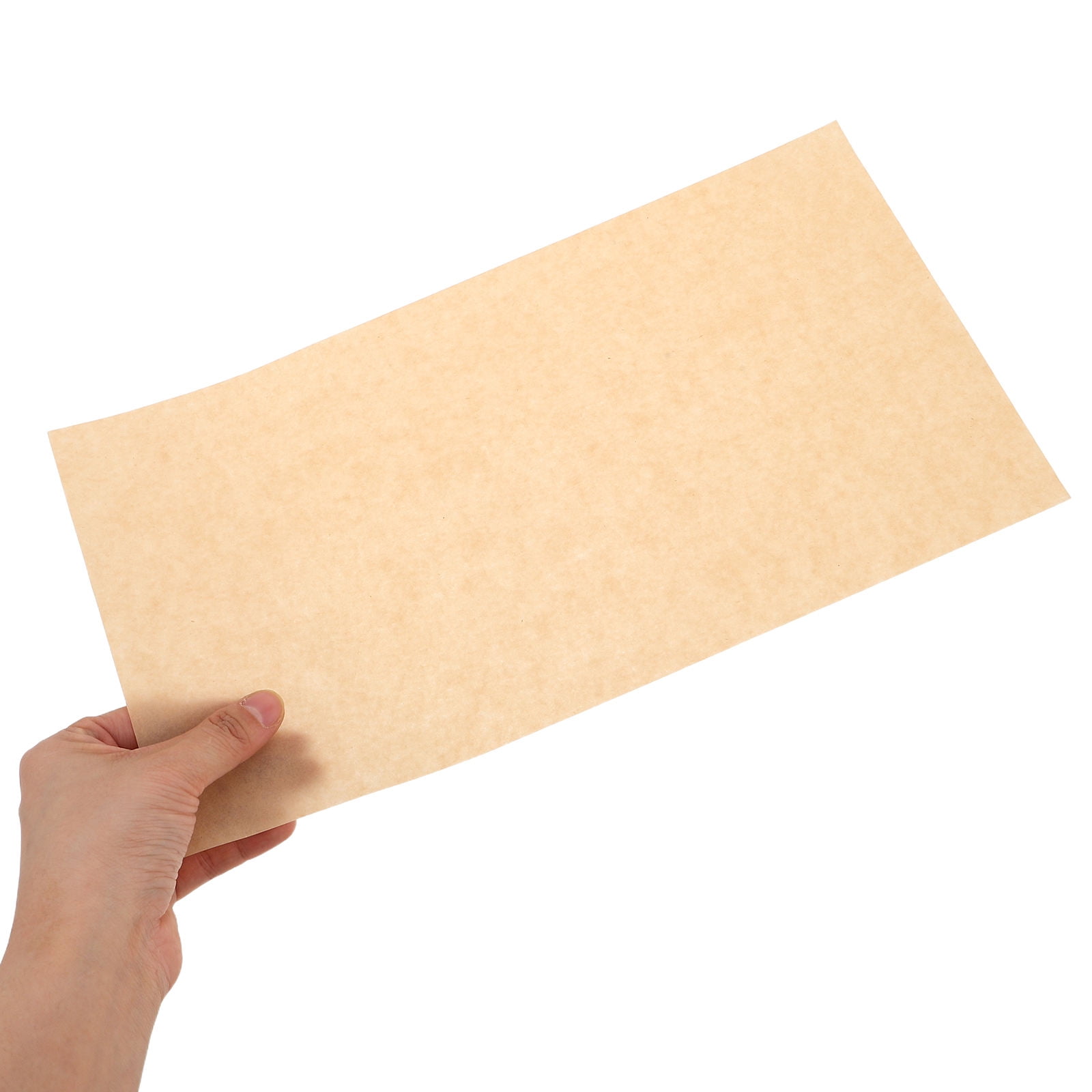 SKISUNO Grease Proof Paper Moisture Absorption Household Bread Paper Light Brown 300 Sheets