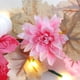 thumbnail image 5 of Decoraciones de Halloween, adornos de Halloween, regalos de Halloween, enredaderas de girasol y calabaza blanca simuladas para Halloween, temporada de cosechas, decoración de Acción de Gracias, ratán, 5 of 6