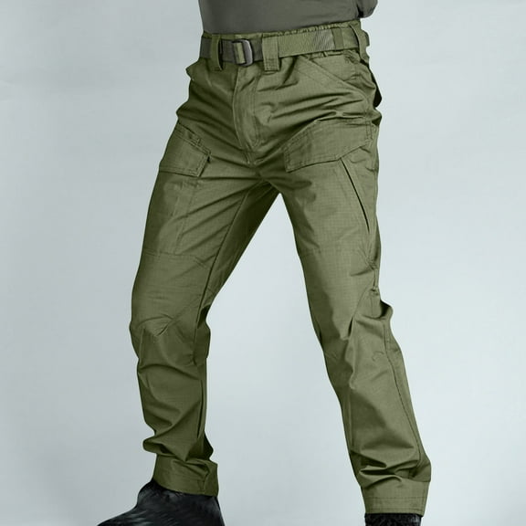 Zorckvet Pants for Men Cargo Hiking Workout Lightweight with Pockets Mens Casual Pant