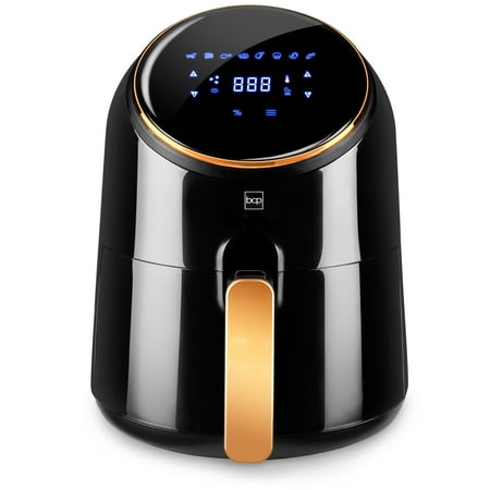 Best Choice Products 4.4qt 1400W 120V 8-in-1 Digital Compact Air Fryer Kitchen Appliance with 8 Presets, Digital LCD Screen, Recipes, FDA Grade Steel,
