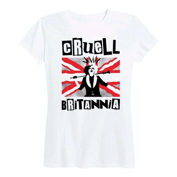 Disney's Cruella - Cruell Britannia - Women's Short Sleeve Graphic T-Shirt