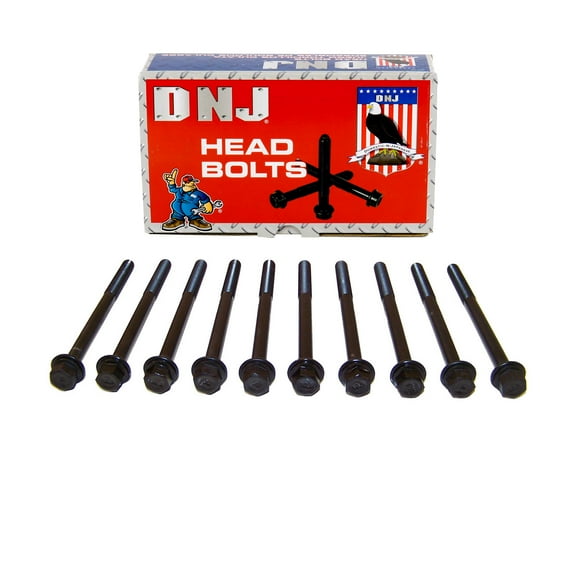 DNJ HBK220 Head Bolt Kit Fits Cars & Trucks 88-05 Honda Civic 1.5L-1.7L L4 SOHC 16v 8v