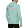 thumbnail image 6 of Mens Sun Shirts UV Protection Long Sleeve Quarter Zip Thumb Holes Hooded Top UPF 50+ Lightweight Breathable Shirt with Face Cover, 6 of 9