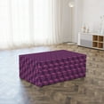 thumbnail image 3 of Flamingo Foldable Mattress, Aloha Exotic Birds, 74.8" x 39.4", Plum and Pink, by Ambesonne, 3 of 6