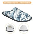 thumbnail image 3 of Slippers for Women/Men - Funny Cool Shark Soft Plush Warm Slip-on Slippers House Slippers Indoor House Shoes, 3 of 5