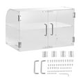 thumbnail image 7 of VEVOR 2-Tier Acrylic Bakery Display Case Countertop Donut Pastry Case Rear Door, 7 of 7