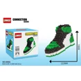 thumbnail image 1 of Linkgo Shoes Connection Building Blocks Shoe Puzzle DIY Assembled Diamond Mini Brick Figure Toys for Kid Birthday Gift 68481 With Box, 1 of 6