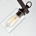 thumbnail image 4 of CHLOE Exton Transitional 3 Light Oil Rubbed Bronze Bath Vanity Fixture 23" Wide, 4 of 5