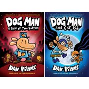 Dog Man Books Series Set 1-10