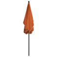 thumbnail image 3 of vidaXL Garden Parasol with Pole 210x140 cm Terracotta, 3 of 4