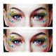 thumbnail image 1 of Pegatinas de sombra de ojos, pegatinas faciales para carnaval, festival, escenario y presentaciones. Estilo D, 1 of 9