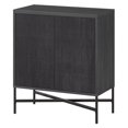 thumbnail image 2 of Henn&Hart 28" Charcoal Gray MDF/PVC Accent Cabinet, 2 of 8