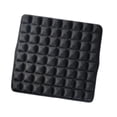 thumbnail image 2 of Cojín de asiento de gel absorción de amortiguadores suaves diseño de panal de silla transpirable cojín para bancos de madera silla para el hogar, 2 of 8