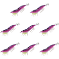 thumbnail image 1 of Señuelo Luminoso para Pesca Mar Camarón Patas Blandas Anzuelos Calamar Cebo () Púrpura, 1 of 4