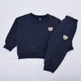 thumbnail image 3 of Kiijoy Toddler Girls Outfits Casual Comfy Sweatshirt Sweatpants Sweatsuit, Sizes 2-3, 3 of 8