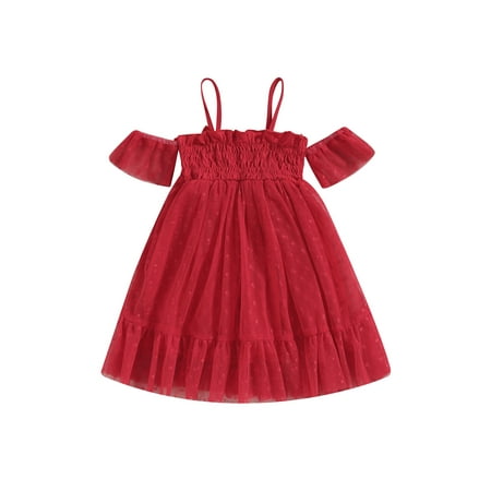 

Bagilaanoe Toddler Baby Girl Party Dress Print Short Sleeve Off Shoulder A-line Princess Dresses 6M 12M 2T 3T 4T 5T Kid Patchwork Tulle Skirt