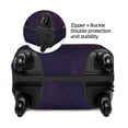thumbnail image 4 of Daiia Black Dark Blue Purple Luggage Cover, Thickened Washable Travel Luggage Covers, Elastic Unique Baggage Covers for 18-20 inch Luggage-Small, 4 of 9
