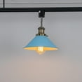 thumbnail image 5 of KAYYELAMP Adjusted Angle Rotated Degree H-Type Metal Track Lamp E26 Bronze Base Blue Shade Classic Design for Kitchen Bar Sink Counter(No Bulb, Track), 5 of 7